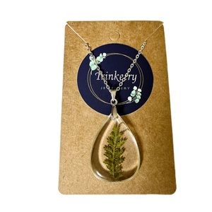 Green Fern Handmade Necklace